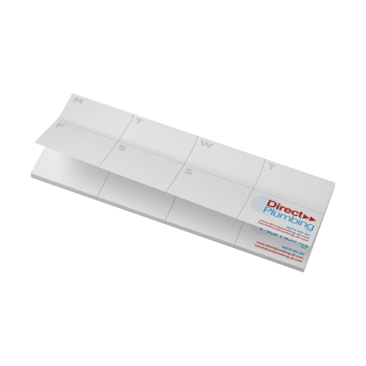 Eko Sticky-Mate® samoprzylepne karteczki z recyklingu z wydrukowanym planerem 212970_e1
