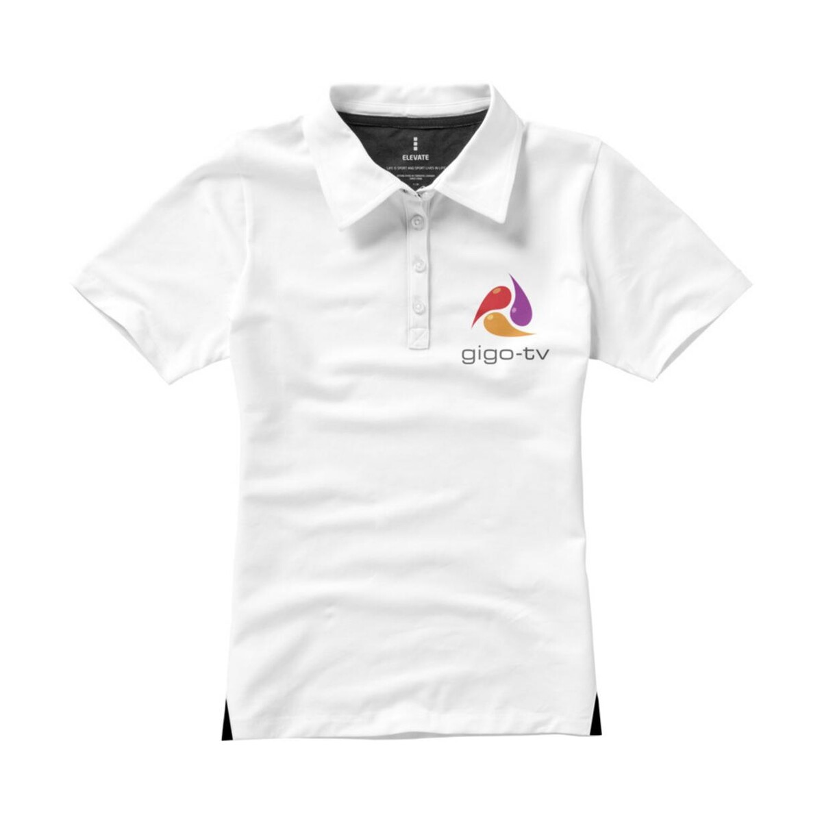 Eko Damskie polo Markham z krótkim rękawem ze stretchu 3808501_lf_sp_y1