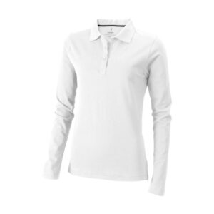 Eko Damskie polo Oakville z długim rękawem 3808701