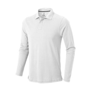 Eko Męskie polo Oakville z długim rękawem 3808601