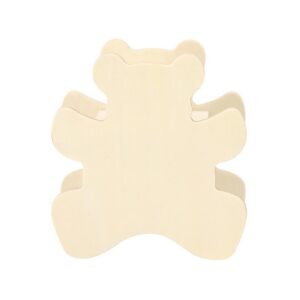 Eko Drewniana skarbonka "zwierzątko" do kolorowania, kredki VA761-17A_AAB01