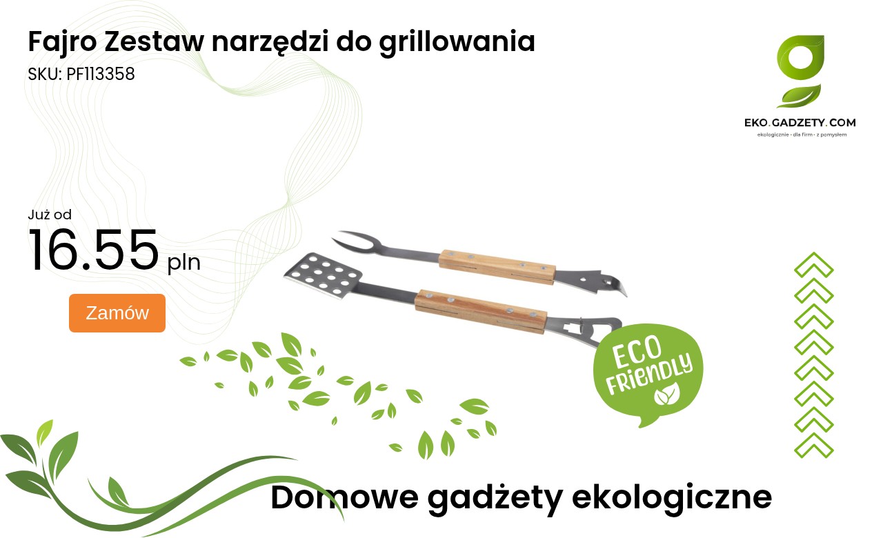 Fajro Zestaw narzędzi do grillowania Zestaw narzędzi do grillowania marki Fajro