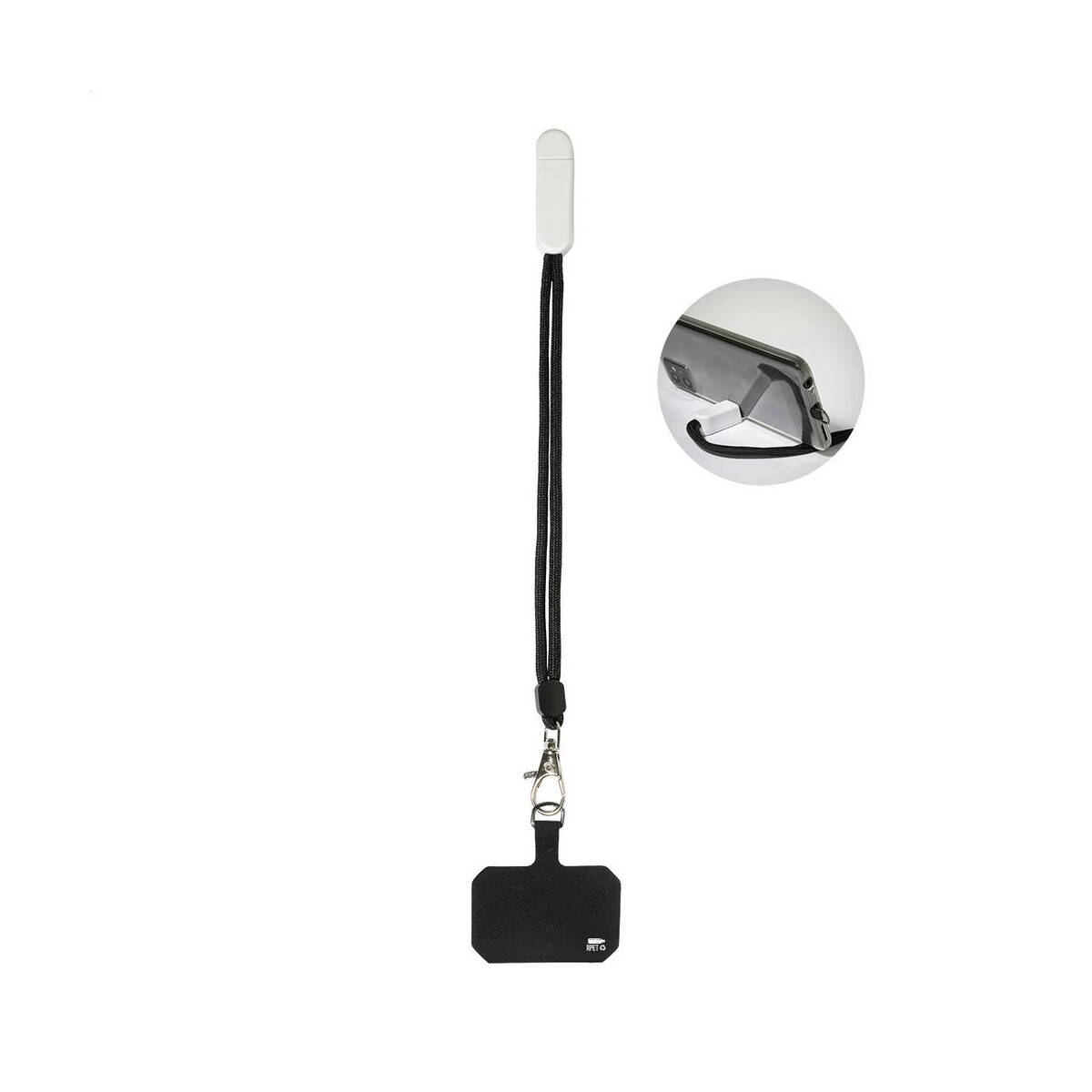 Eko CuffStand Opaska na nadgarstek z uchwytem na telefon komórkowy RPET AP800804-01