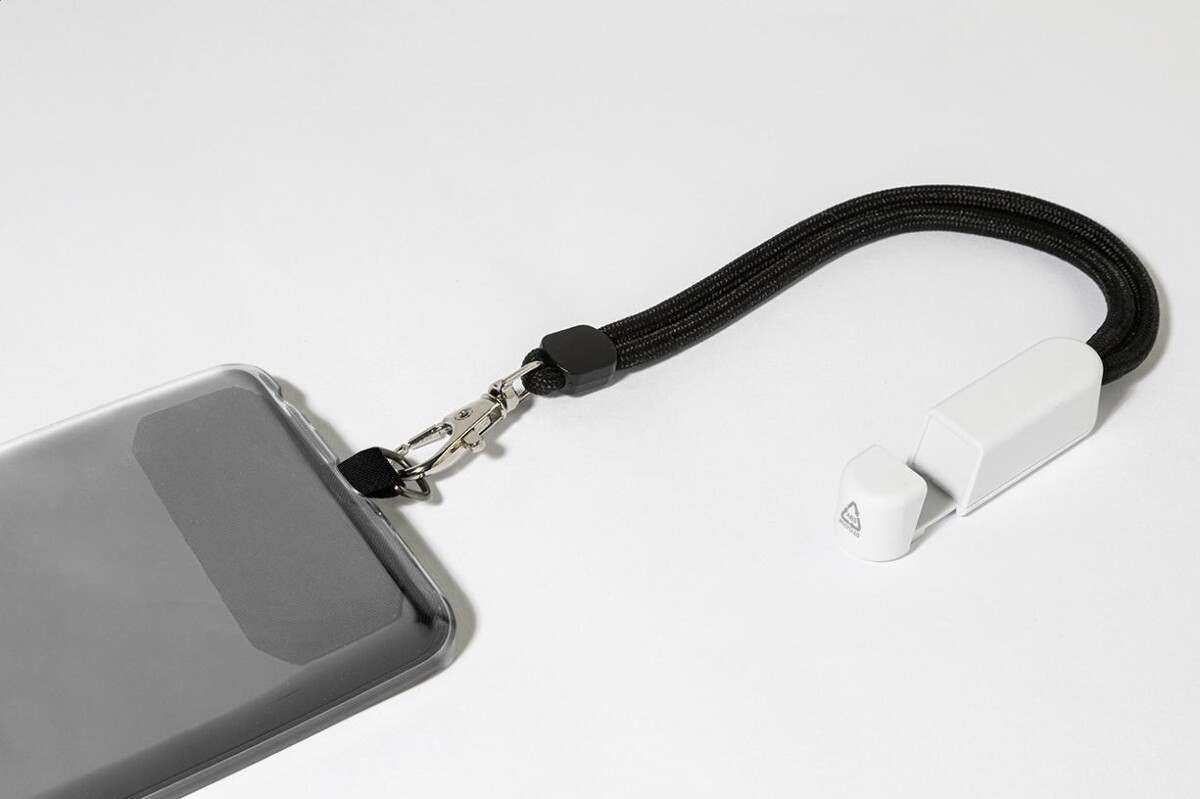 Eko CuffStand Opaska na nadgarstek z uchwytem na telefon komórkowy RPET AP800804-01__DG1