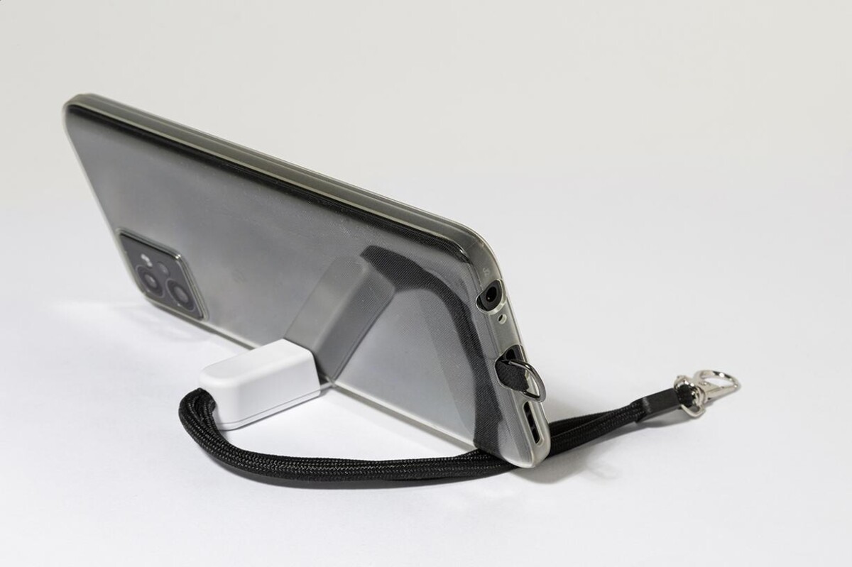 Eko CuffStand Opaska na nadgarstek z uchwytem na telefon komórkowy RPET AP800804-01__DG2