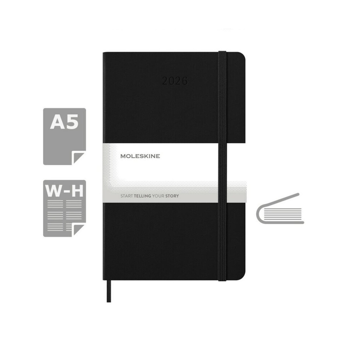 Eko Kalendarz MOLESKINE VM396.2026-03_AAA00