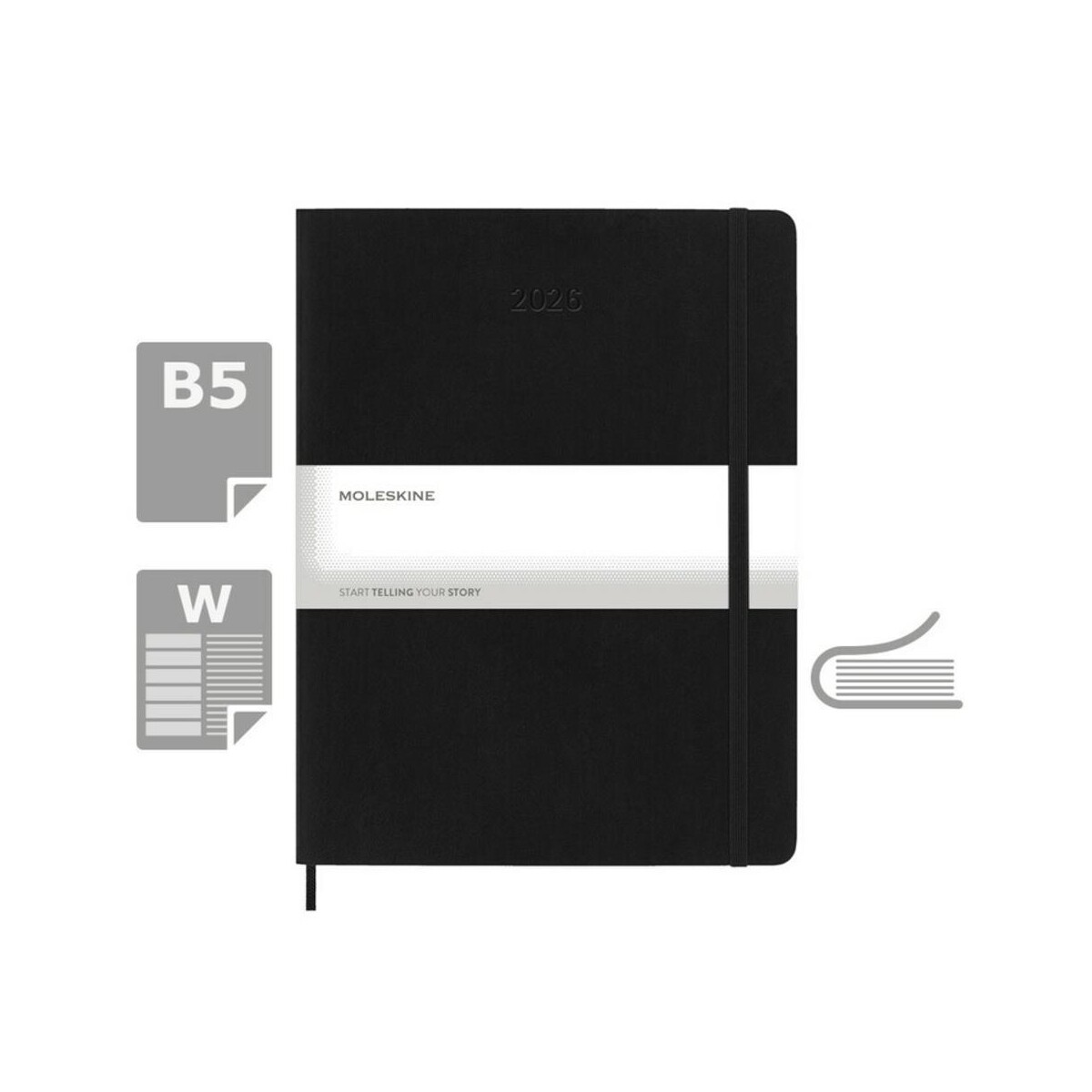 Eko Kalendarz MOLESKINE VM493.2026-03_AAA00